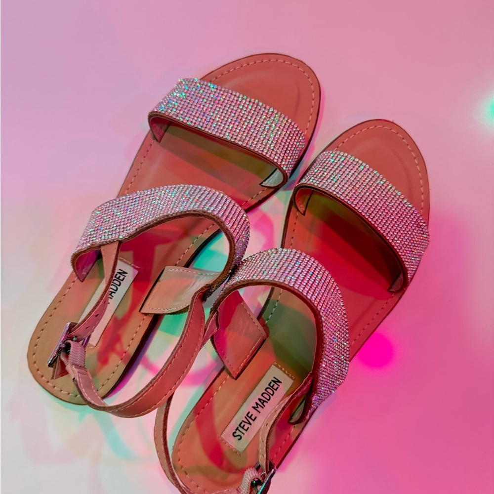 Steve Madden Rhinestone Sandals